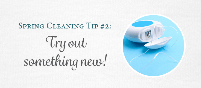 Change up your dental health routine by trying a new type of floss.
